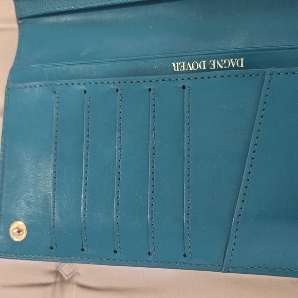 Dagne Dover Liberty Teal Slim Wallet - Picture 9 of 11